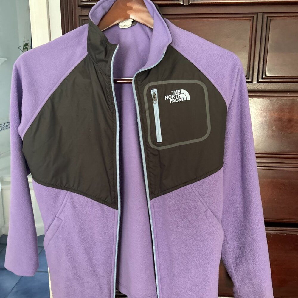 Northface Fleece Jacket in Purple